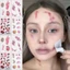 BAMBOOB 1 / 4 Miếng dán hình xăm sẹo cánh tay Cosplay, vết thương không thấm nước thực tế Bruising Hình xăm tạm thời, Hình xăm giả lâu dài