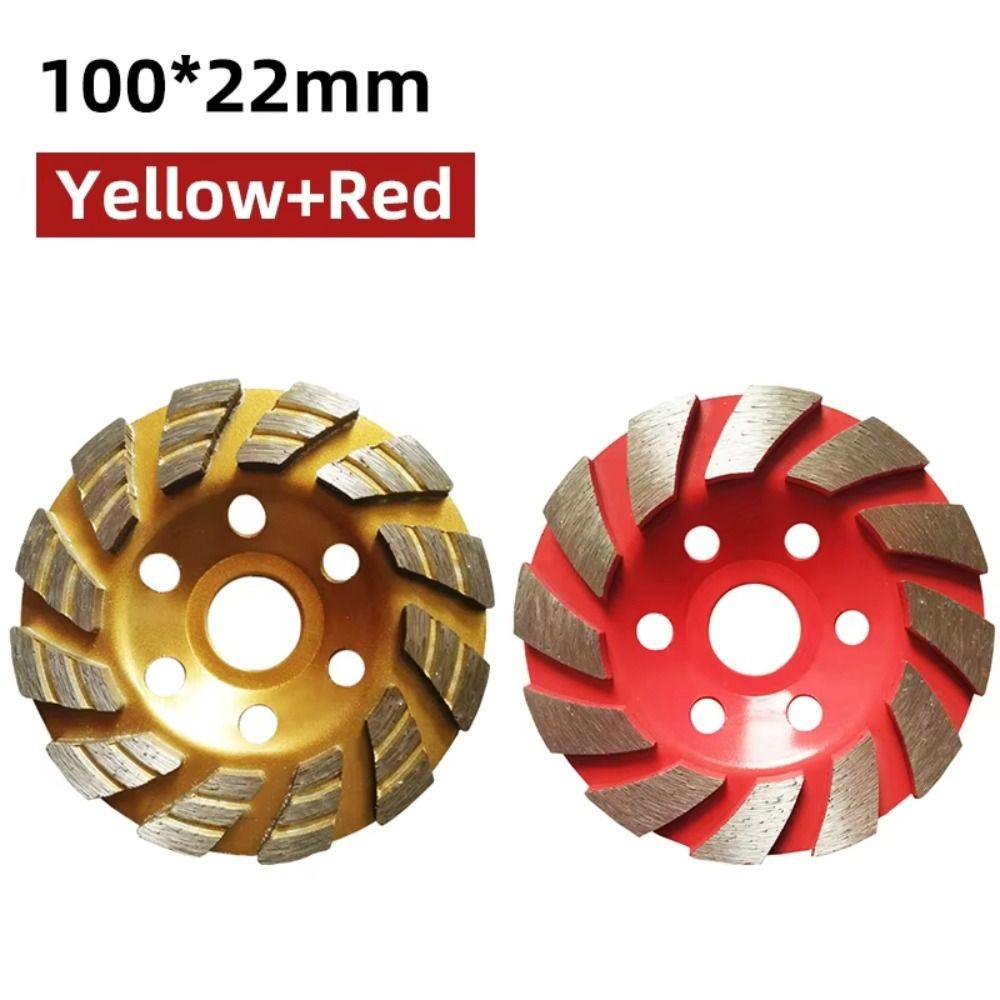 Đĩa mài YMIFI, Bánh mài chống trượt 100mm, Độ cứng cao Đĩa khắc gỗ chống mài mòn chuyên nghiệp cho bê tông Đá Granite gốm