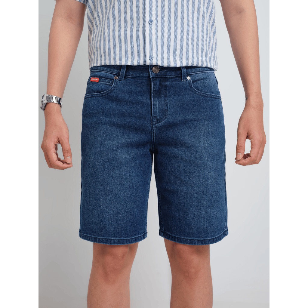 Quần Short Jean VIETTIEN SMART CASUAL vải Cotton form REGULAR VT00000512