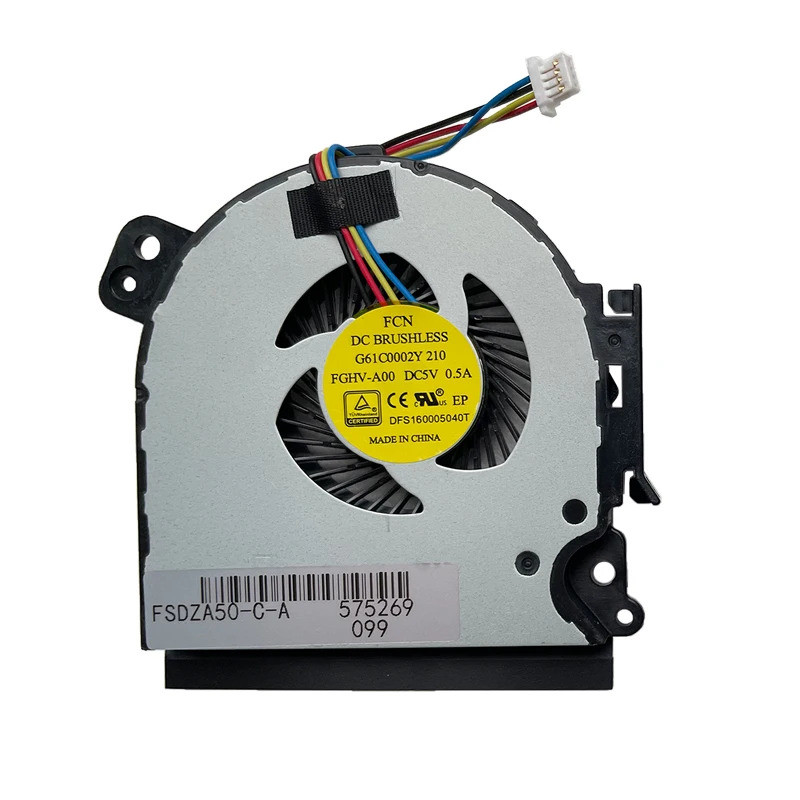 Quạt Làm Mát CPU Mới Cho Toshiba A50-C L50-D R50-C dynabook T45 T55 T65 B45 B55 B65 B75 Quạt Làm Mát Laptop DFS160005040T FGHV-A00