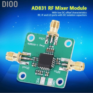 Dioo Mô -đun máy trộn DIOO RF AD831 Bộ khuếch đại băng rộng DC Chuyển đổi tần số Baseband DC và giải điều chế biên độ hai mặt 0.1? 500 MHz