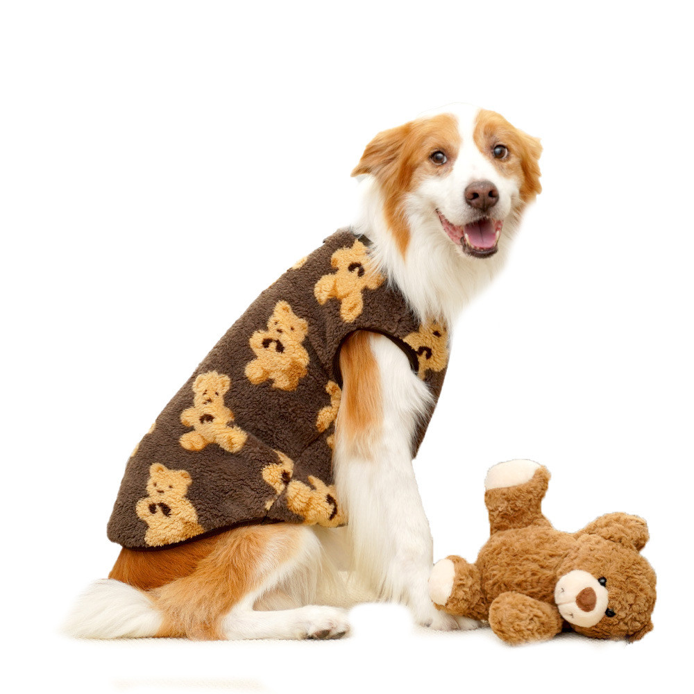 【Ready Stock】 Autumn and Winter New Cat Clothing Dog Golden Retriever Pet Clothes Cat Dog Clothes Supplies mF2L