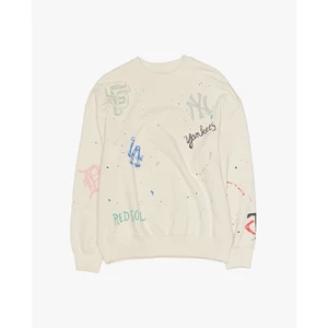 MLB - Áo sweatshirt unisex cổ tròn tay dài in logo_3AMTG0154-00CRS