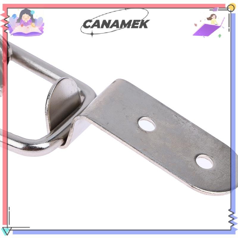 CANAMEK 90 Độ Vịt Miệng Khóa Móc Khóa Vẽ Bạc Kẹp Pin Khóa CSF
