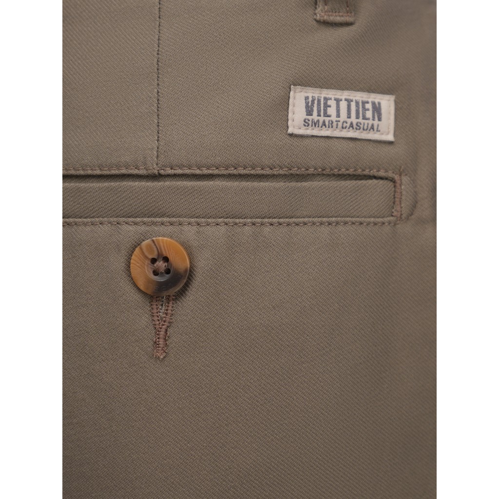 Quần Short Khaki VIETTIEN SMART CASUAL vải Cotton form REGULAR VT00000515