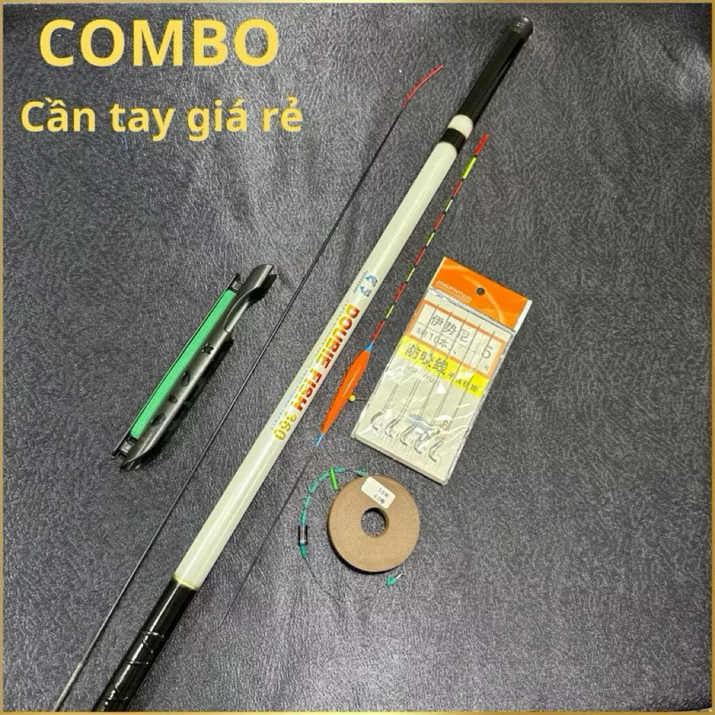 Combo Cần Câu Tay Double Fish 3H Siêu Nhẹ 200g Kèm Phụ Kiện – Độ Bền ...