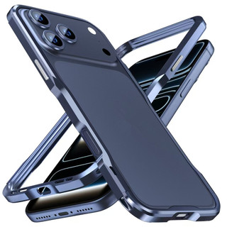 [JLK] Ốp điện thoại ốp lưng bảo vệ bằng nhôm 17ProMax cho iPhone 17 Pro Max 17Air Vỏ khung kim loại chống sốc