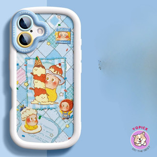 Elf Cake Phone case for IPhone17 16 15 14 13 12 11 X Xs Xr 7 8 Plus Pro Max Anti Drop Soft Back Cove JKP
