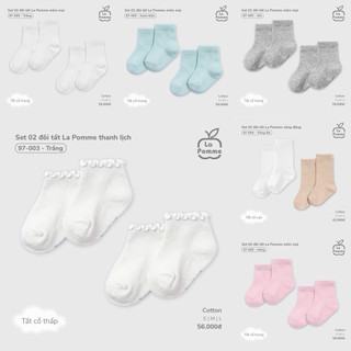La pomme AW2025 BST tất cho bé T10.4