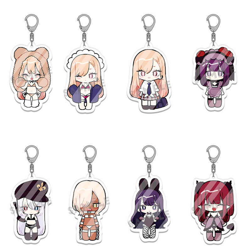 Kitagawa Marin Cosplay My Dress Up Darling Kawaii Acrylic Keychain Set ...