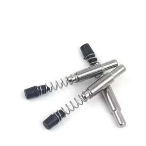 Rèm Tường Tia Kỹ Thuật Lò Xo Pin 201 / 304 Thép Không Gỉ Lò Xo Pin Móng Tay Nhôm Hồ Sơ Lò Xo Định Vị Pin Móng Tay AAWT