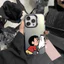 Ốp điện thoại cặp đôi gửi hoa IMD thích hợp cho iPhone 17 16 15 14 13 12 11 Pro Max Plus X Xr Xs Max 7 8 Plus