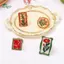 Springevenstar Mới Dập Nổi Hoa Hình Học Có Thể Điều Chỉnh Nhẫn Mới Thanh Lịch Retro Bohe Nhẫn Nữ Trang Sức Hàng Ngày Phụ Kiện Quà Tặng Springevenstar