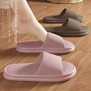 Dép dày AWNGD, Giày đi biển Unisex đế mềm, Dép đi trong nhà mùa hè chống trượt EVA