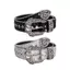 Siyuyan Cá Tính Gothic Kim Cương Giả Thắt Lưng Nữ Thời Trang Bé Gái Da PU Thắt Lưng Tây Cao Bồi Y2K Retro Quần Jean Váy Trang Trí Dây Thắt Lưng VN
