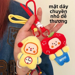 Dễ Thương Sang Trọng Búp Bê Mặt Dây Chuyền Ba Lô Móc Khóa Trang Trí Búp Bê Dây Quà Tặng Nhỏ Đồ Trang Trí