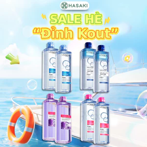 Combo 2 Nước Tẩy Trang L'Oreal Dưỡng Ẩm Cho Da Thường, Khô 400ml | HASAKI SẢN PHẨM CHÍNH HÃNG