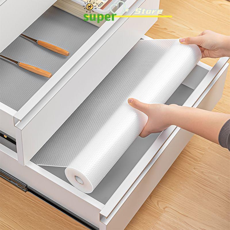 AN.MART EVA Chống Dầu Chống Ẩm Tủ Thảm Lót Tủ Có Thể Tái Sử Dụng Ngăn Kéo Lót Chống Trơn Trượt Tủ Lạnh Thảm Ngăn Kéo Tủ Lạnh VN
