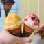 Springevenstar 1 Chiếc Túi Phụ Kiện Sáng Tạo Mô Phỏng Kem Mẫu Xe Trang Trí Mặt Dây Chuyền Ngày Lễ Quà Tặng Tiệc Quà Tặng Springevenstar