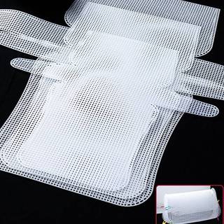 Bộ dụng cụ lưới nhựa HWETR hỗ trợ đan túi đeo vai, vải lưới nhựa dùng may vá, phụ kiện DIY làm túi xách