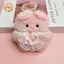 CANAMEK Hoạt Hình Dễ Thương Sang Trọng Lợn Móc Khóa Kính Mát Sáng Tạo Búp Bê Lợn Móc Khóa Kawaii Đồ Chơi Nhồi Bông Bapa Mặt Dây Chuyền Trang Trí Quà Tặng CSF