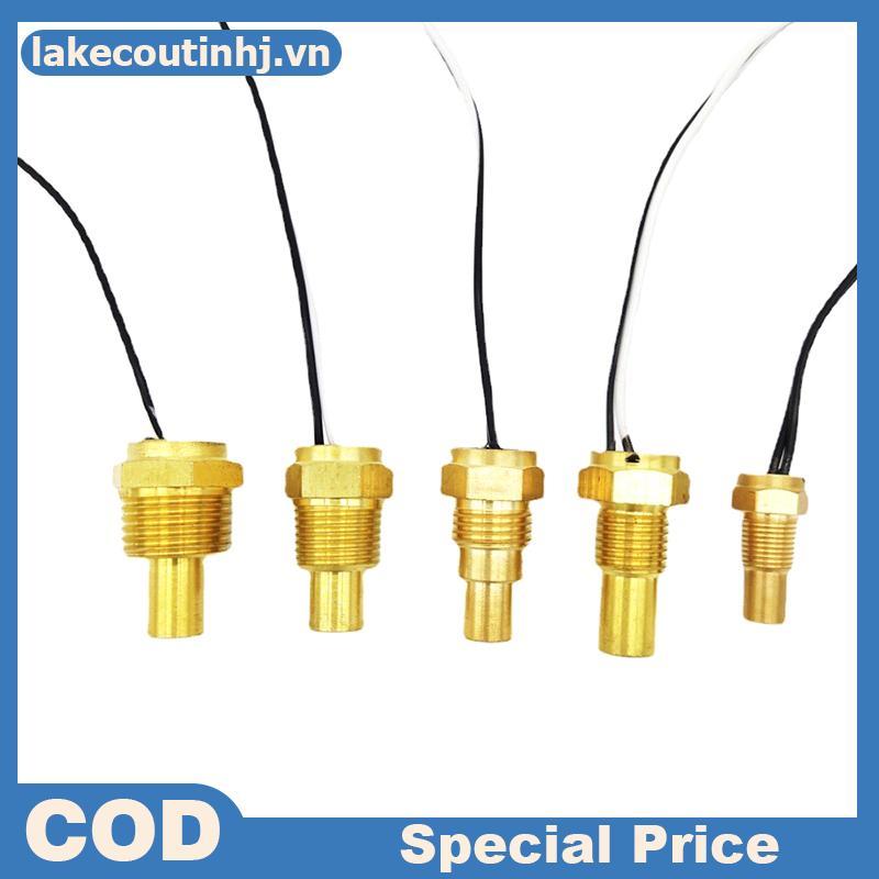 Lu 1PC 12V / 24V 10MM 12MM 14MM 16MM 17MM 21MM Cảm Biến Nhiệt Độ Nước Đa Năng Cảm Biến Nhiệt Độ Ô Tô Đồng Hồ Đo Nhiệt Độ Nước tinhj