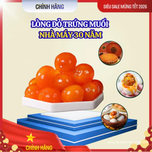 Lòng Đỏ Trứng Muối Đạt Chuẩn Y Tế, Làm Bánh, Lòng Đỏ Trung Thu- Hệ Sinh Thái Thực Phẩm 30 Năm