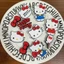 Set 10 Charm Hello Kitty Nơ Đỏ Classic Premium Collection Trang Trí Dép Túi Xách Phụ Kiện Kawaii Dễ Thương Cao Cấp