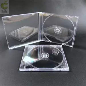 DVD ROLY, Hộp CD Đĩa Đơn Trong Suốt, Hộp Album Nhựa Dày Rạp Chiếu Phim Gia Đình