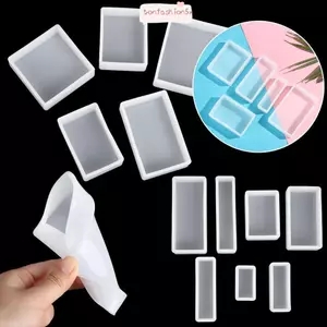 ITRUMPET Khuôn Nhựa Mặt Dây Chuyền Pha Lê Trong Suốt Trang Sức Dụng Cụ Làm