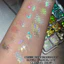 Bảng Phấn Mắt 16 Màu Nhũ Lấp Lánh Kèm Đá Đính Mặt Sticker Trang Điểm Makeup Dự Tiệc Siêu Sang