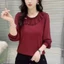 Áo thun ren dài tay thời trang mới mùa xuân dành cho nữ Top Mom