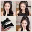 JRP Nơ Ngọc Trai Nhỏ Vuốt Tóc Kẹp Bé Gái Đuôi Ngựa Giá Đỡ Barrettes Phụ Kiện Tóc JRP