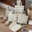 Túi Tote Nhỏ BRARAA, Túi Xách Ngoài Trời Quilted Siêu Nhẹ, Túi Đựng Cơm Trưa In Hoa Di Động Dung Tích Lớn Nghệ Thuật
