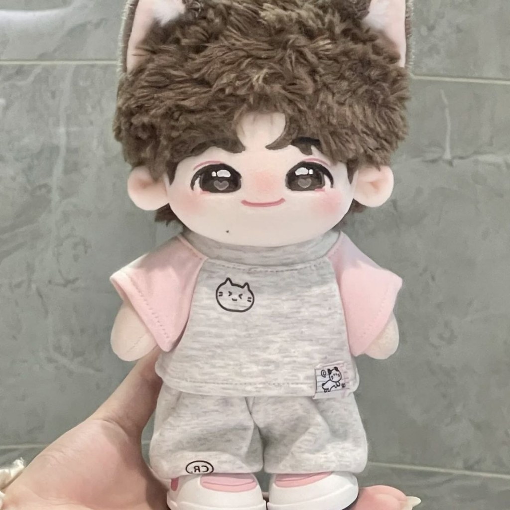 20cm Quần Áo Trẻ Em Quần Áo Cotton Búp Bê Ngọt Ngào Mát Bộ Đồ Thể Thao Áo Series Dễ Thương Trang Điểm Thời Gian Bé Bốn Mùa Phong Cách