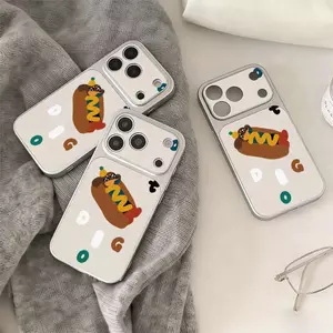 Hot dog vui nhộn Mở rộng cửa sổ thứ hai cho iPhone 17PROMAX/16/ mẫu mới15/14/12