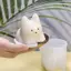 Pudding Mèo Nến Khuôn Silicon DIY Trừu Tượng Để Làm Thơm Đậu Nành Sáp Handmade Xà Phòng Đất Sét Thạch Cao Nhựa Dính Lễ Hội Quà Tặng