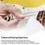 Guansfs Dụng cụ nhồi đàn ghita nhiều màu Miếng gảy cho đàn guitar acoustic điện bass Bao gồm 3 độ dày khác nhau 0,5mm 0,75mm 1mm (Trắng)
