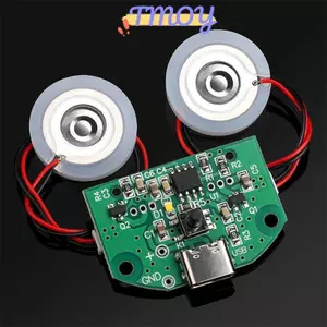 Mô-đun tạo độ ẩm USB TMOY Bảng điều khiển phun sương đôi DIY Máy phun sương siêu âm Type-C Mô-đun giao diện TMOY