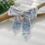 Mùa Xuân Mùa Hè Nẹp Streamer Phong Cách Túi Dây Đeo Tranh Dầu Phong Cách Ruy Băng Nhỏ Khăn Dài Thắt Lưng Phù Hợp Với Thời Trang Băng Đô MXKY