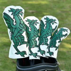 Vỏ bảo vệ đầu câu lạc bộ Golf Golf Golf Không thêu rồng bay 1 Vỏ nắp gỗ dịch vụ bằng gỗ