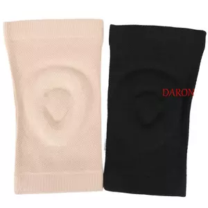DARON 1 Cặp Miếng Lót Đầu Gối Silicon, Miếng Lót Đầu Gối Co Giãn Thoáng Khí, Hỗ Trợ Nhảy Múa Hấp Thụ Mồ Hôi Nén Siêu Mỏng Miếng Lót Đầu Gối Thể Thao Trượt Băng
