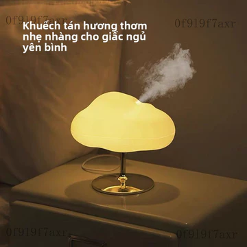 Máy tạo ẩm Máy khuếch tán tinh dầu, máy tạo độ ẩm không khí, đèn chiếu sáng, máy khuếch tán tinh dầu siêu âm tích hợp dù