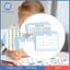 10 Chiếc Số Dòng Khô Tẩy Tờ Quà Tặng Di Động Máy Trợ Giảng Biểu Đồ Số Khô Xóa Bảng Thẻ Cho Trường Mẫu Giáo Homeschool
