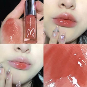 Son môi dạng lỏng lâu trôi không thấm nước - Son bóng cho nữ làm quà tặng