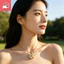 Vòng cổ đa năng thời trang chống phai màu bằng thép không gỉ nàng tiên cá dành cho nữ