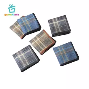 6 Chiếc Khăn Tay Nam Cao Cấp 16 Inch Kinh Doanh Nam Quà Tặng Kerchief Cho Nam