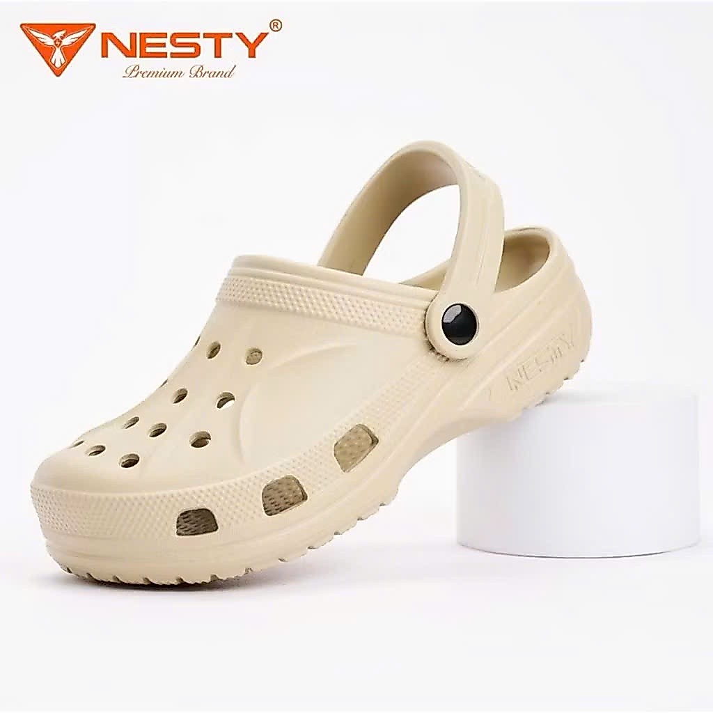 【NE50】[Tặng Sticker] Dép Sục Gia Đình Nesty Chất Liệu Eva Siêu Nhẹ, Không Mùi, Đế Thấp 3 cm NE50