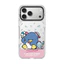 Phim Hoạt Hình Pha Lê Đá Từ Cá Heo Trong Suốt Ốp Lưng Điện Thoại iPhone 17 Pro Max 16 15 14 13 17air 16Plus Ốp Cứng Chống Sốc Bảo Vệ Vỏ