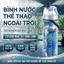 Bình Nước Phun Sương Làm Mát 500ml Bình Nước Thể Thao Cầm Tay Cho Pickleball, Tennis, Leo Núi, Chạy Bộ